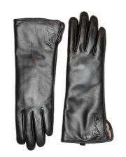BLACK WOMEN'S LEATHER GLOVES