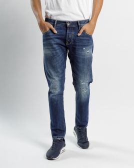 INDIGO MEN'S JEANS - BRADLEY 22070 1J22FW0026LP3974ST