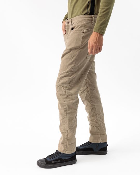 BROWN MEN'S PANTS 1D22FW1001LP6106