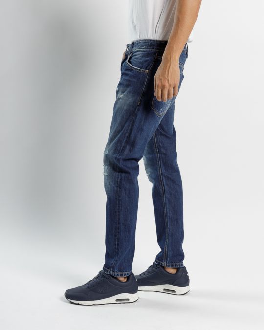 INDIGO MEN'S JEANS - BRADLEY 22070 1J22FW0026LP3974ST
