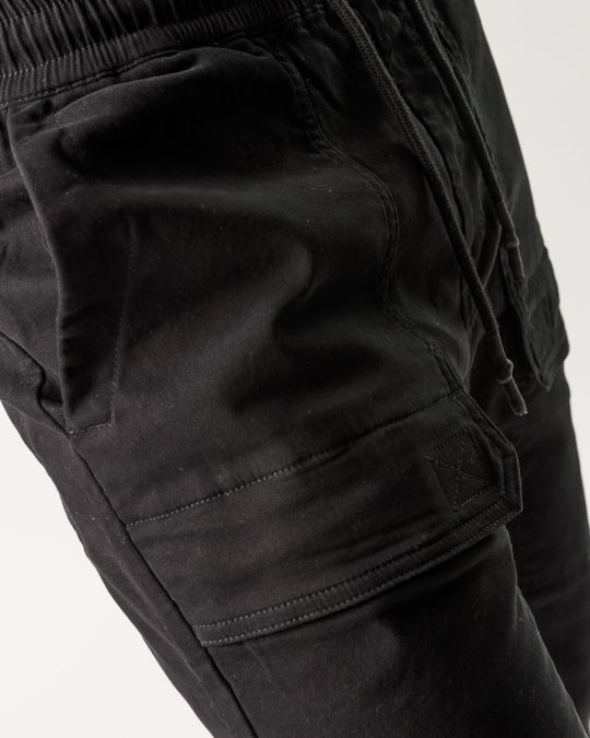 BLACK MEN'S JOGJEANS 1D22FW1140LP7106
