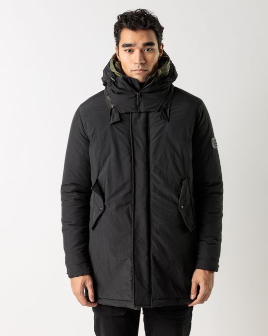 BLACK MEN'S JACKET 1D22FW3009KA1600