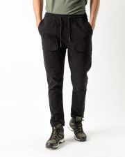 BLACK MEN'S JOGJEANS