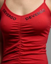 RED WOMEN'S TIGHT DRESS