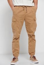 BEIGE FUNKY BUDDHA  MEN'S PANTS