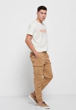 BEIGE FUNKY BUDDHA  MEN'S PANTS