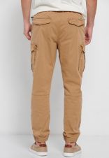 BEIGE FUNKY BUDDHA  MEN'S PANTS