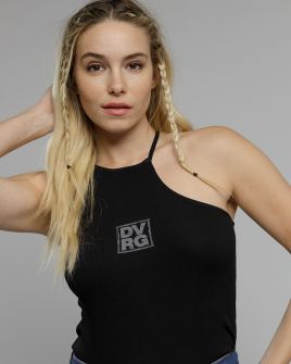 BLACK WOMEN'S SLEEVLES TOP 2D23SS4508SL3305