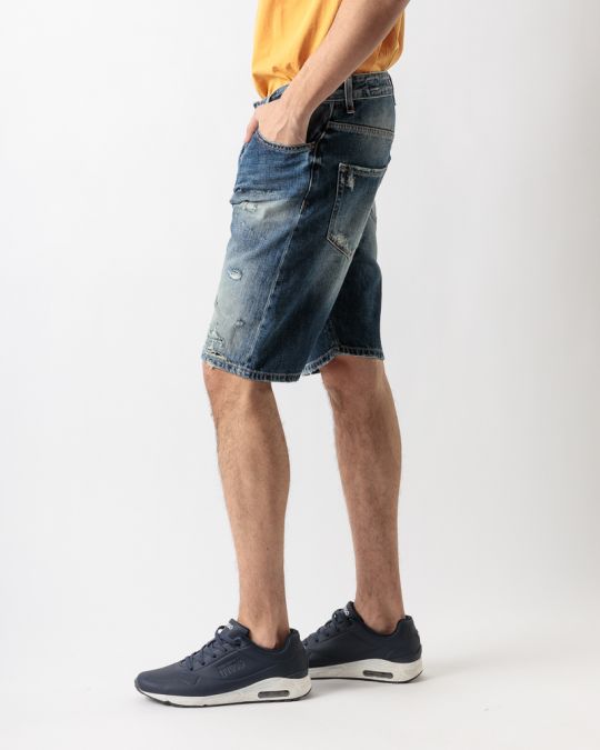 INDIGO MEN'S JEANS SHORTS - GARY SHORTS 23051 1J23SS0062MP3974ST