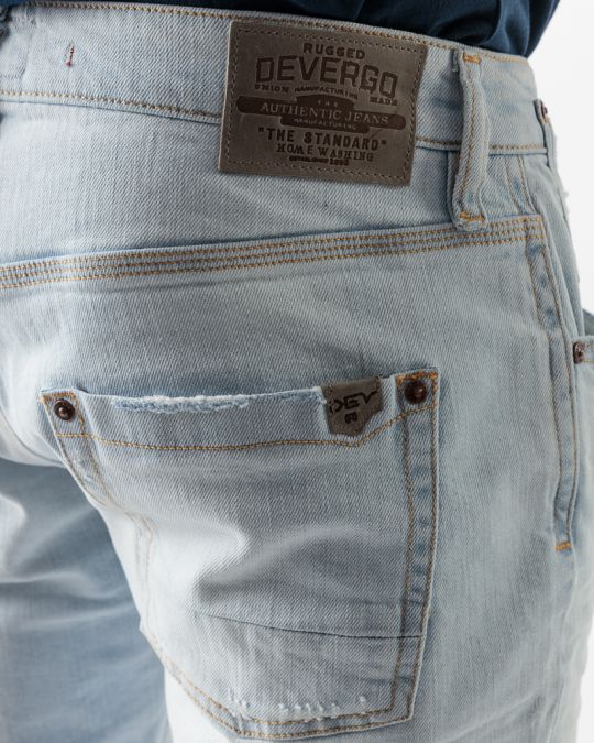 INDIGO MEN'S JEANS SHORTS - FRANK SHORTS 23041 1J23SS0053MP7670ST
