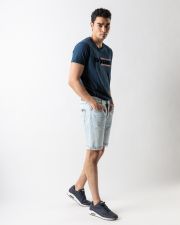 INDIGO MEN'S JEANS SHORTS - FRANK SHORTS 23041