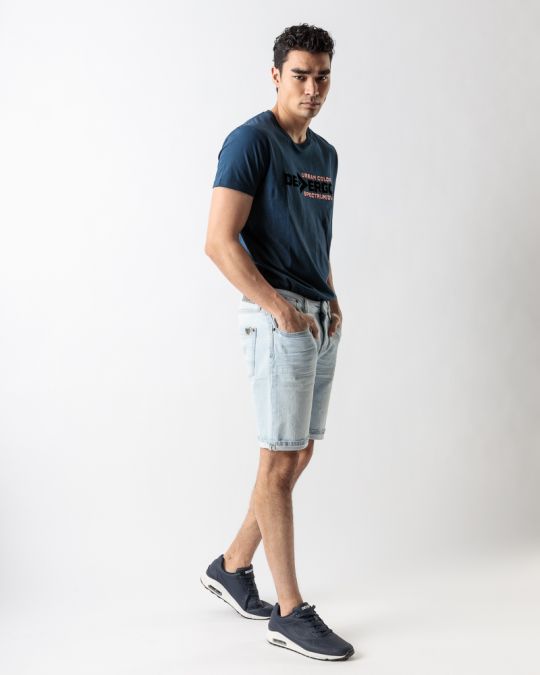 INDIGO MEN'S JEANS SHORTS - FRANK SHORTS 23041 1J23SS0053MP7670ST