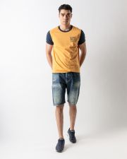 INDIGO MEN'S JEANS SHORTS - GARY SHORTS 23051