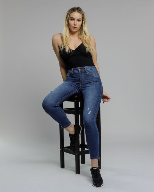 BLACK WOMEN'S TANK TOP 2D23SS4563SL0205