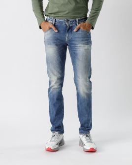 INDIGO MEN'S JEANS - FRANK 23509 1J23FW0003LP7664ST