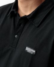 BLACK MEN'S POLO SHIRT