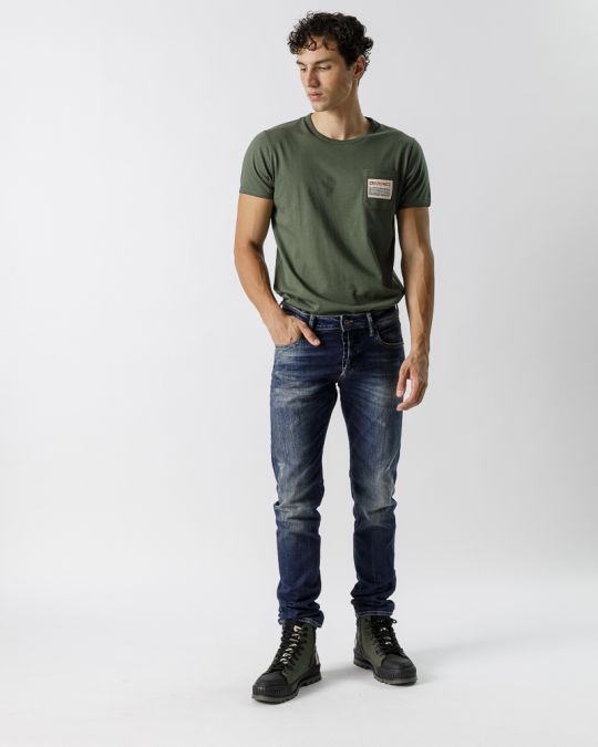 INDIGO MEN'S JEANS - DYLAN 23506 1J23FW0008LP7674ST