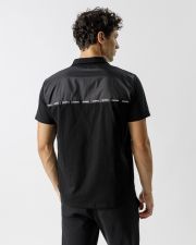 BLACK MEN'S POLO SHIRT