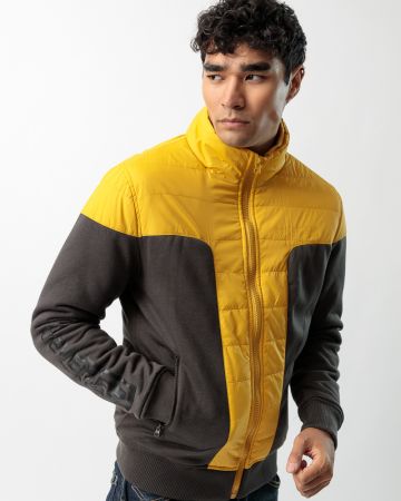 GREY MEN'S TRANSITIONAL JACKET 1D23FW7020KA1600