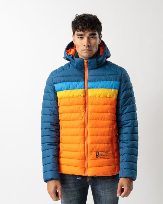 BLUE MEN'S WINTER COAT 1D23FW3006KA1600
