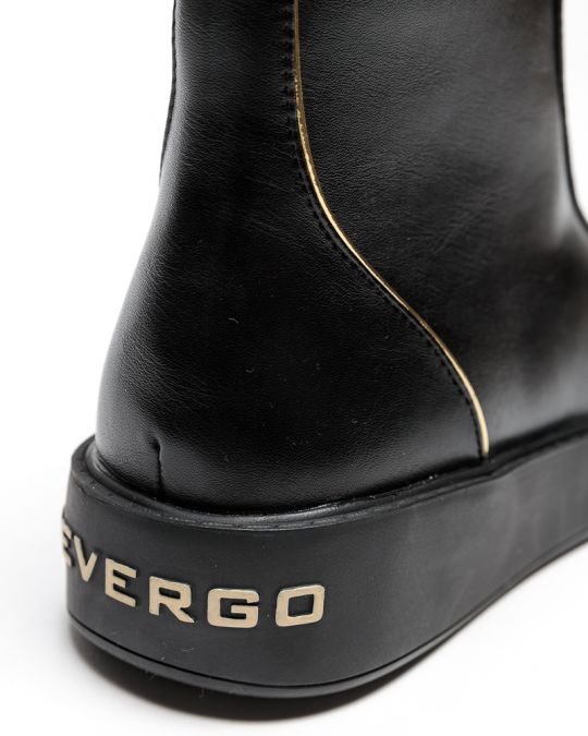 BLACK WOMEN'S BOOTS - CORDELIA DE-SH4506PU 23FW