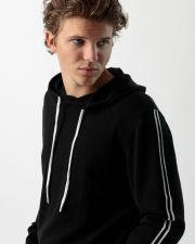 BLACK MEN'S KNITTED SWEATER