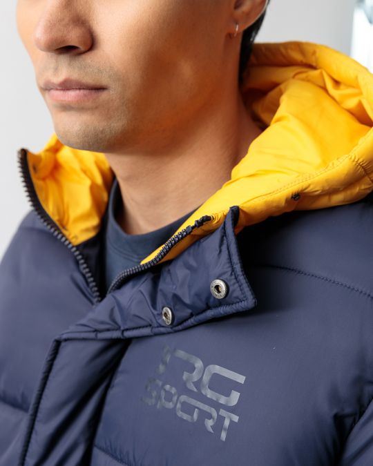 BLUE MEN'S COAT 1D23FW3014KA1600