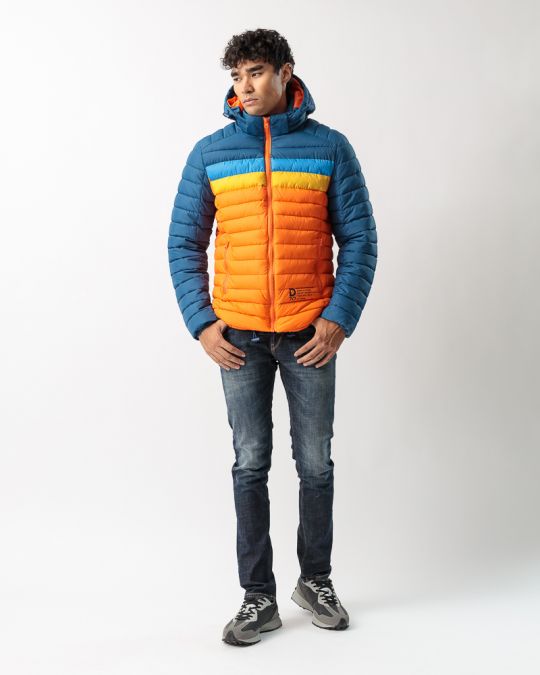 BLUE MEN'S WINTER COAT 1D23FW3006KA1600