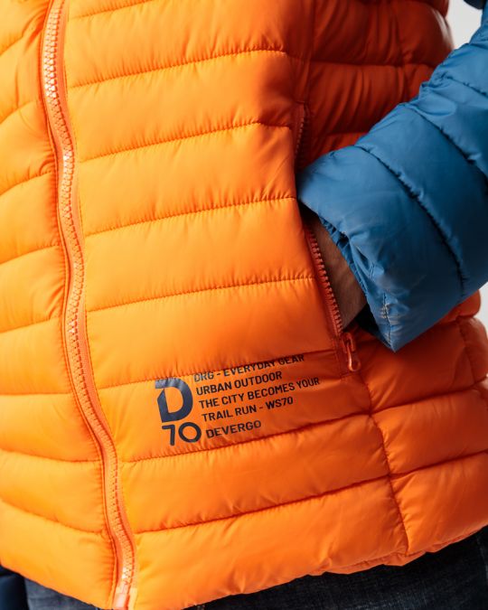 BLUE MEN'S WINTER COAT 1D23FW3006KA1600