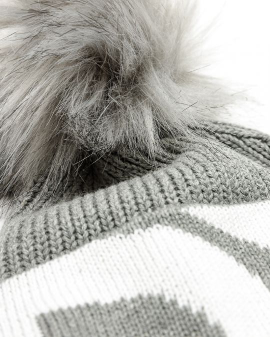 GREY WOMEN'S HAT 2D23FW8505HA1101