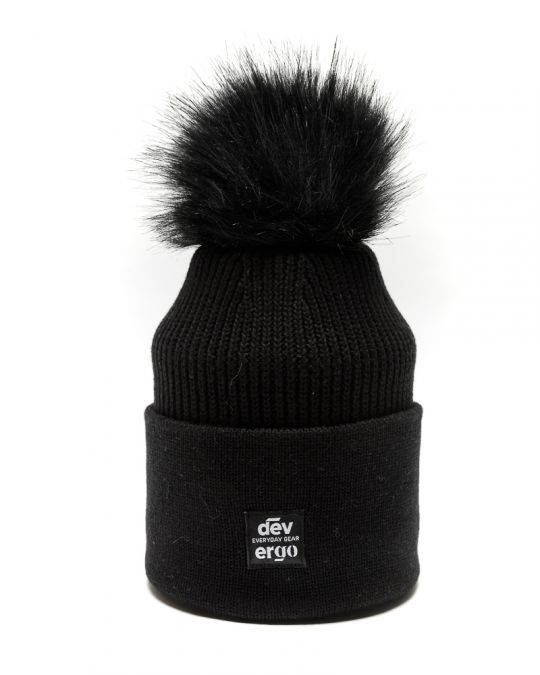 BLACK WOMEN'S HAT 2D23FW8505HA1101