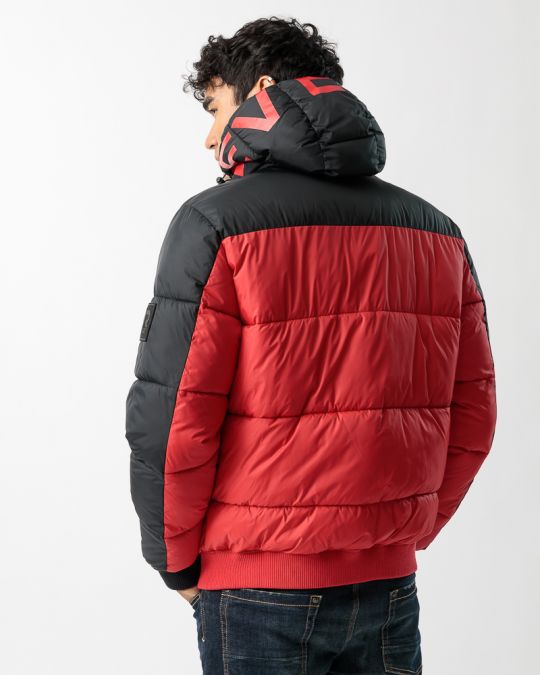 RED MEN'S COAT 1D23FW3010KA1600