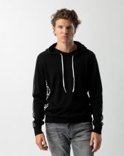 BLACK MEN'S KNITTED SWEATER