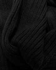 BLACK MEN'S SCARF