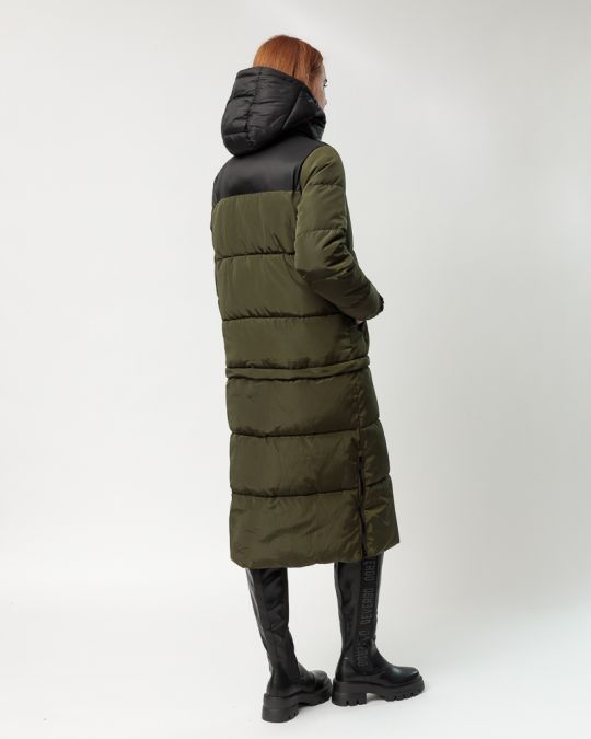 KHAKI WOMEN'S WINTER COAT 2D23FW3524KA1600