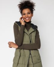 KHAKI WOMEN'S VEST