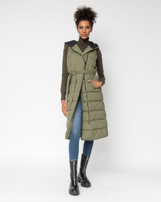 KHAKI WOMEN'S VEST 2D23FW7531SL1600