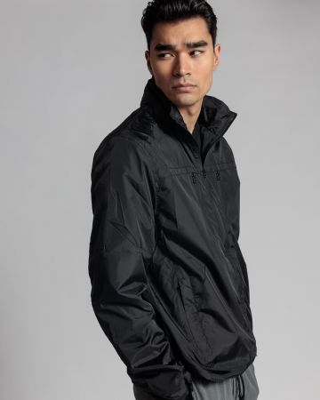 BLACK MEN'S TRANSITIONAL JACKET 1D24SS3002KA1600