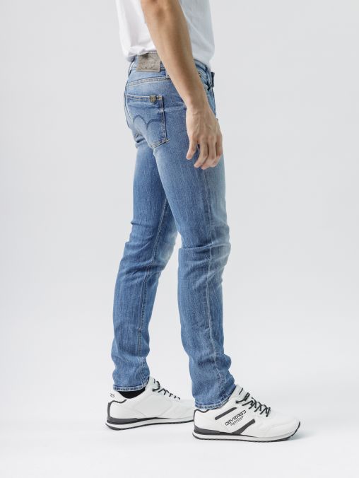 INDIGO MEN'S JEANS - DYLAN 24101 1J24SS0008LP7664ST