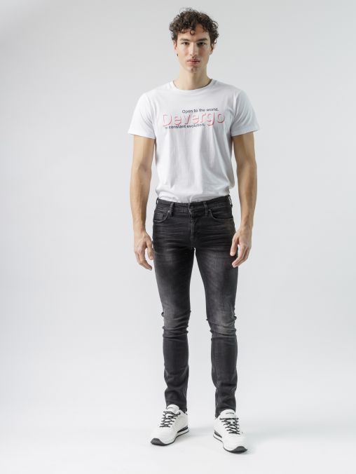 INDIGO MEN'S JEANS - NEW SLIM 24107 1J24SS0010LP5650ST