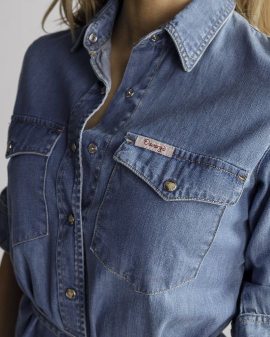 INDIGO WOMEN'S DENIM DRESS 2J24SS9550DR1964SD
