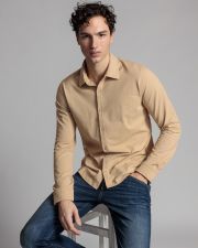 BEIGE MEN'S SHIRT