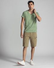 KHAKI MEN'S T-SHIRT