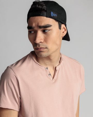 PINK MEN'S T-SHIRT 1D24SS4046SS0106