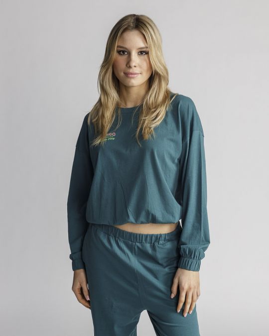 PETROL WOMEN'S PULLOVER 2D24SS4593LS0224