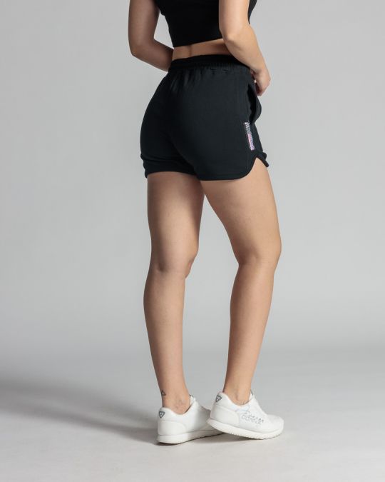 BLACK WOMEN'S SHORTS 2D24SS1555SP0705