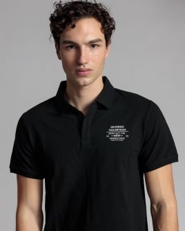 BLACK MEN'S T-SHIRT 1D24SS4059SS2405