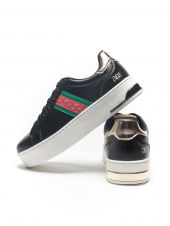 BLACK WOMEN'S SNEAKERS - HÉRA