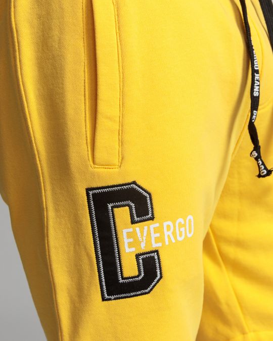 YELLOW MEN'S SHORTS 1D24SS1104MP0705