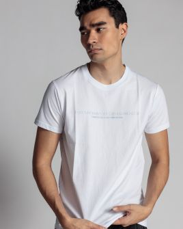 WHITE MEN'S T-SHIRT 1D24SS4056SS0105